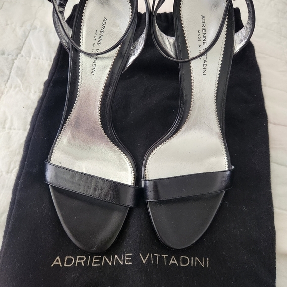 Adrienne Vittadini Shoes - NWOT Adrienne Vittadini Arabella Black High Heel Sandals Size 9M